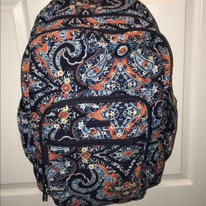 Vera Bradley Blue Paisley Backpack